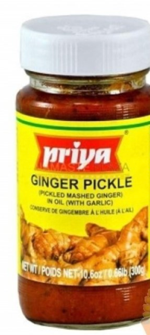 PRIYA indian Ginger Pickle 300gm