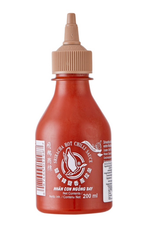 Sriracha Chilli Sauce 200ml Sriracha sauce Flying Goose Garlic flavored