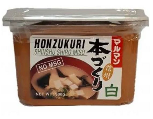 miso pasta Honzukuri shinshu shiro